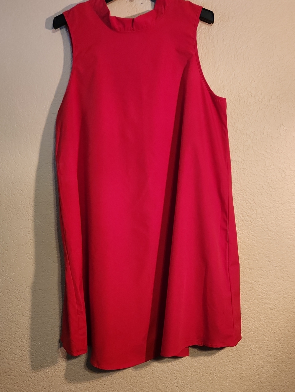 SHEIN Pink Sleeveless A-Line Mini Dress